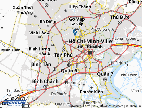 MICHELIN Phường 15 map - ViaMichelin
