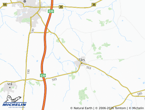 Mappa MICHELIN Hovstrup - ViaMichelin