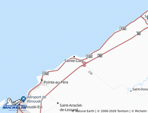 MICHELIN Sainte-Luce map - ViaMichelin