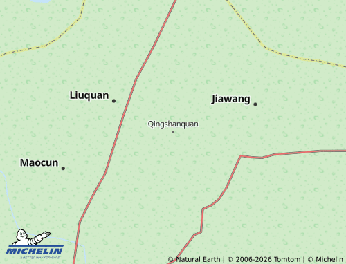MICHELIN Qingshanquan map - ViaMichelin