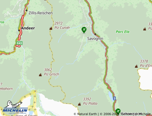 MICHELIN Radons map - ViaMichelin