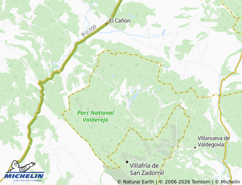 Kaart MICHELIN Bóveda - ViaMichelin