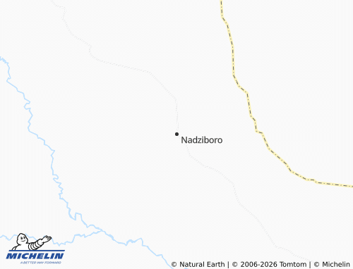 MICHELIN Nadziboro map - ViaMichelin