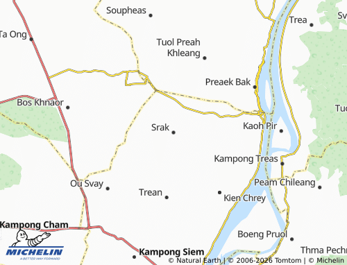 Mapa MICHELIN Srak - ViaMichelin