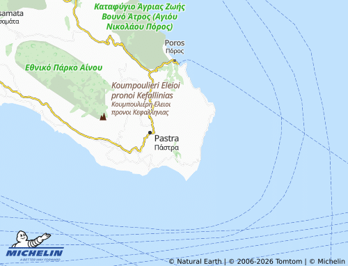 Mapa MICHELIN Spathi - ViaMichelin