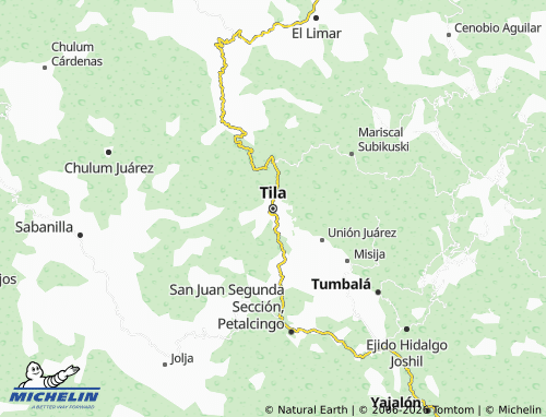 Kaart MICHELIN Tila - ViaMichelin