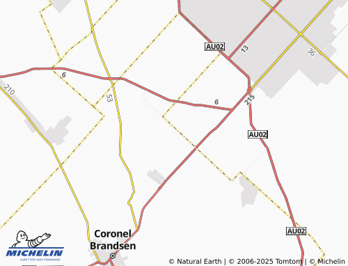 MICHELIN Gómez map - ViaMichelin