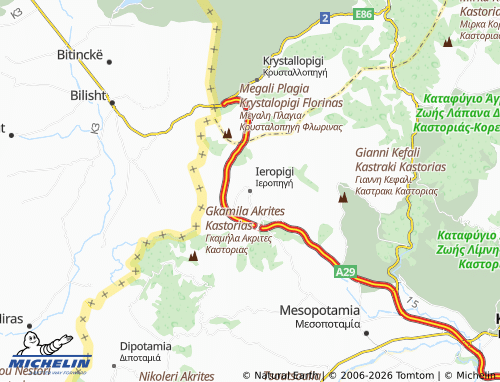 Carte MICHELIN Ieropigi - ViaMichelin