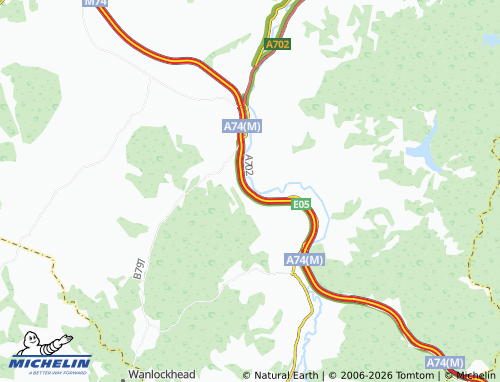 MICHELIN Kirkton map - ViaMichelin