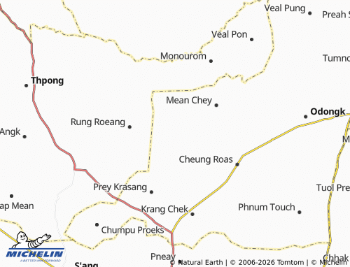 Mappa MICHELIN Yutth Sameakki - ViaMichelin