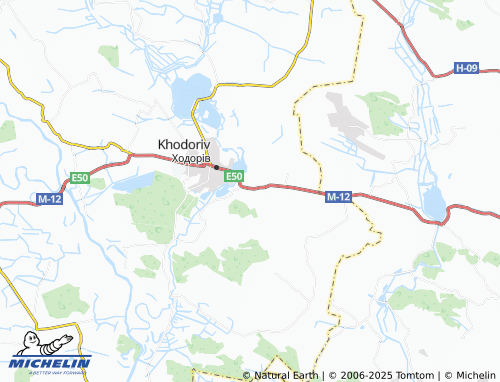 MICHELIN-Landkarte Vovchatychi - ViaMichelin