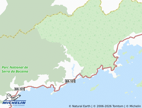 Mapa MICHELIN Sertão de Mambucaba - ViaMichelin