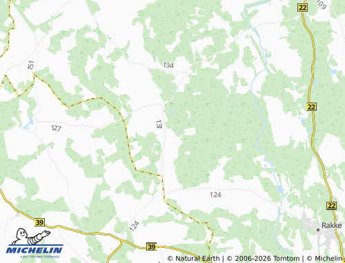Carte MICHELIN Varangu - ViaMichelin