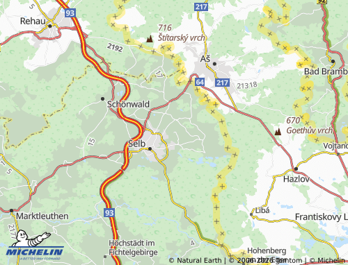 MICHELIN Reuth map - ViaMichelin