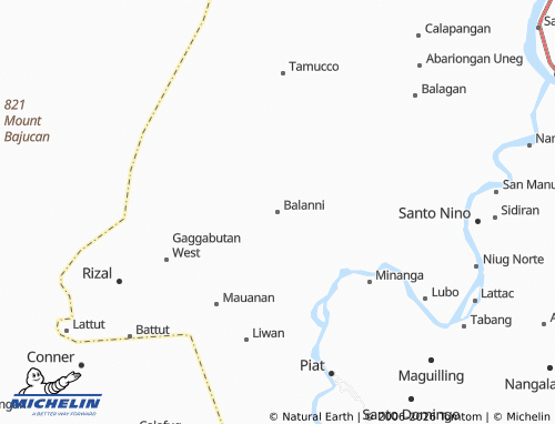 MICHELIN Balanni map - ViaMichelin
