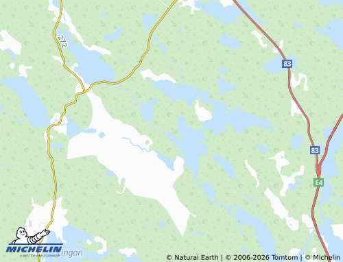 Carte MICHELIN Långviken - ViaMichelin