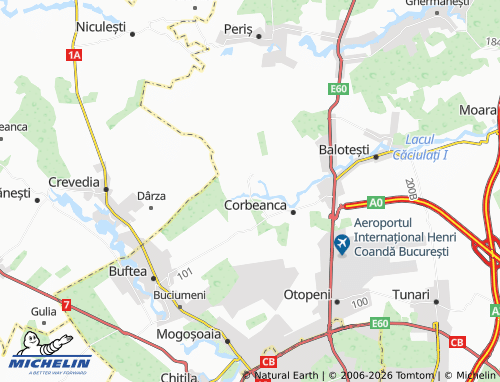 MICHELIN Ostratu map - ViaMichelin