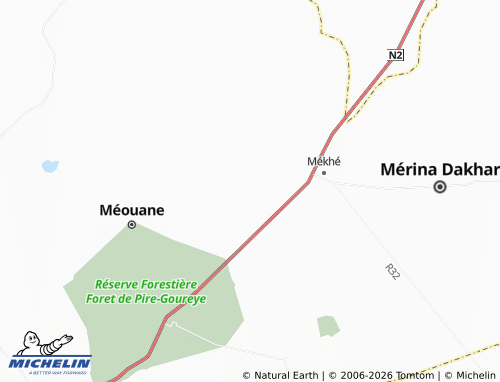 Mappa MICHELIN Mborine - ViaMichelin