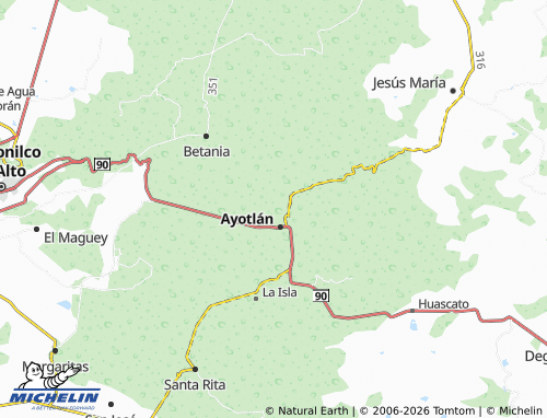 Mapa MICHELIN El Castillo - ViaMichelin