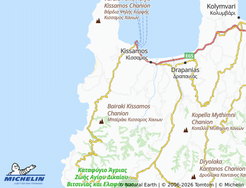 Carte MICHELIN Zachariana - ViaMichelin