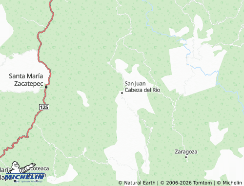 Mappa MICHELIN San Juan Cabeza del Río - ViaMichelin