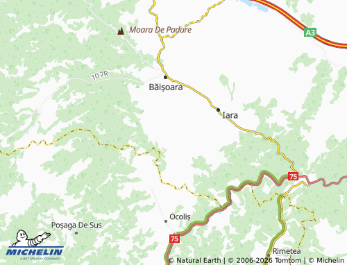 Carte MICHELIN Cacova Ierii - ViaMichelin