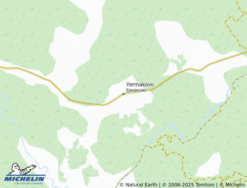 MICHELIN Yermakovo map - ViaMichelin