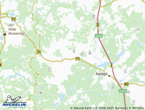 MICHELIN Karste map - ViaMichelin