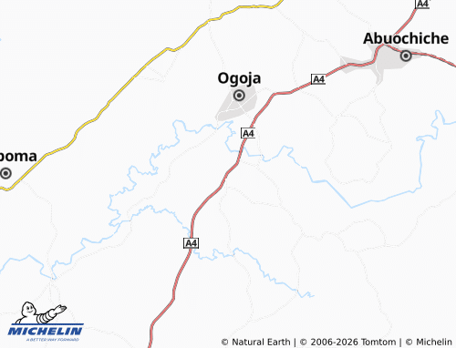 MICHELIN Mbube map - ViaMichelin