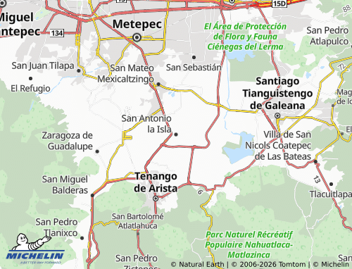 Carte MICHELIN San Antonio la Isla - ViaMichelin