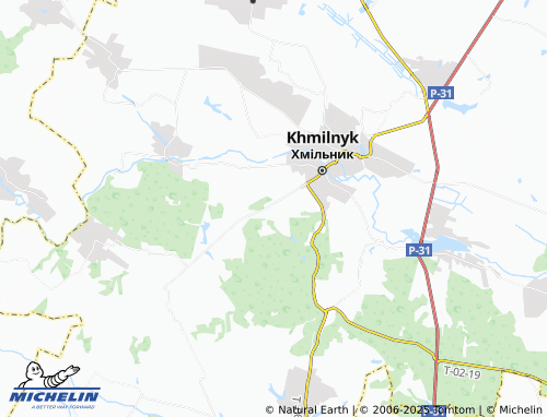 MICHELIN Verbivka map - ViaMichelin