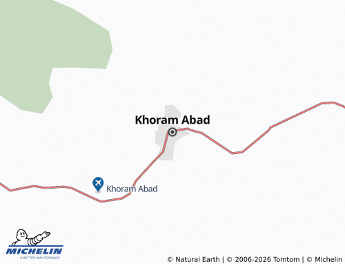 Mappa MICHELIN Khoram Abad - ViaMichelin