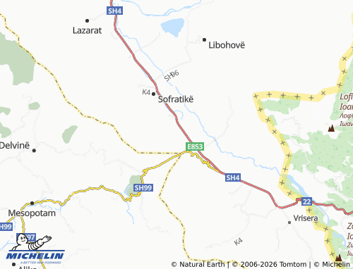 MICHELIN Lugar map - ViaMichelin