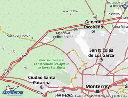 MICHELIN Las Estaciones map - ViaMichelin