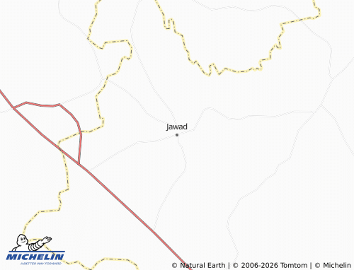 Kaart MICHELIN Jawad - ViaMichelin