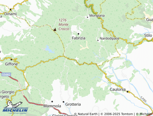 MICHELIN Cassari map - ViaMichelin