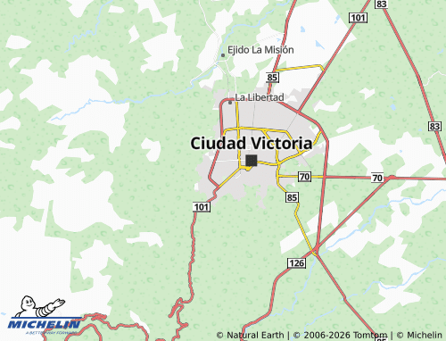 Mapa MICHELIN Lomas de Tamatán - ViaMichelin