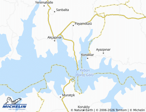 Mappa MICHELIN Yemişdere - ViaMichelin