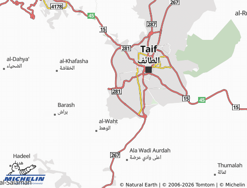 MICHELIN-Landkarte alkudaa - ViaMichelin