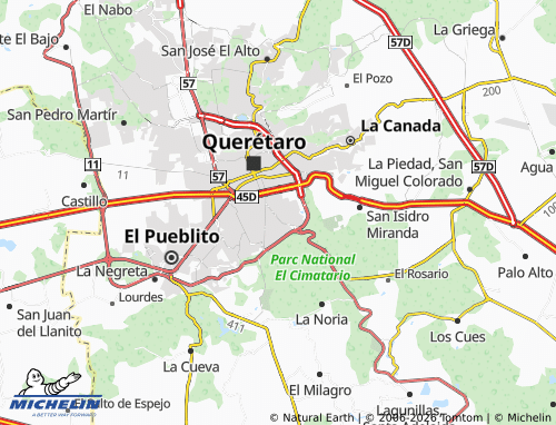Mapa MICHELIN Plazas del Sol Tercera Sección - ViaMichelin