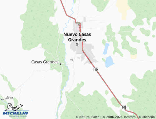 MICHELIN-Landkarte CDP Los Nogales - ViaMichelin