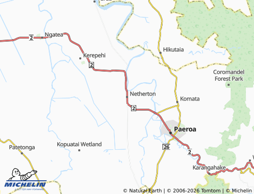 Mapa MICHELIN Netherton - ViaMichelin