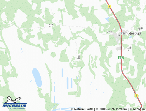 MICHELIN Sepaküla map - ViaMichelin