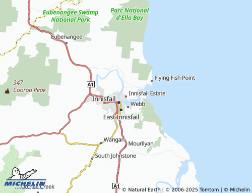 MICHELIN Innisfail Estate map - ViaMichelin
