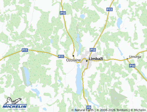 Mapa MICHELIN Ozolaine - ViaMichelin