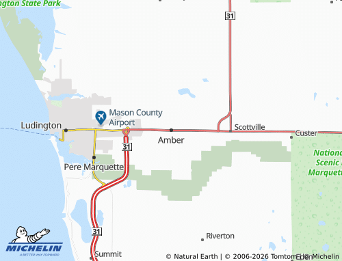 Mappa MICHELIN Amber - ViaMichelin