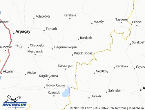 Mappa MICHELIN Küçük Boğaz - ViaMichelin