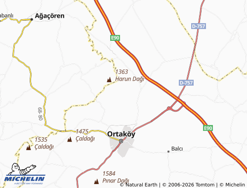 Mappa MICHELIN Gökler - ViaMichelin