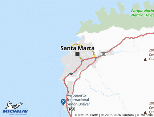 Mapa MICHELIN 1 de Mayo - ViaMichelin