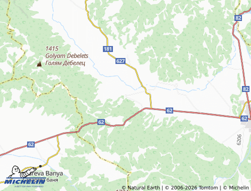 MICHELIN-Landkarte Belchin - ViaMichelin